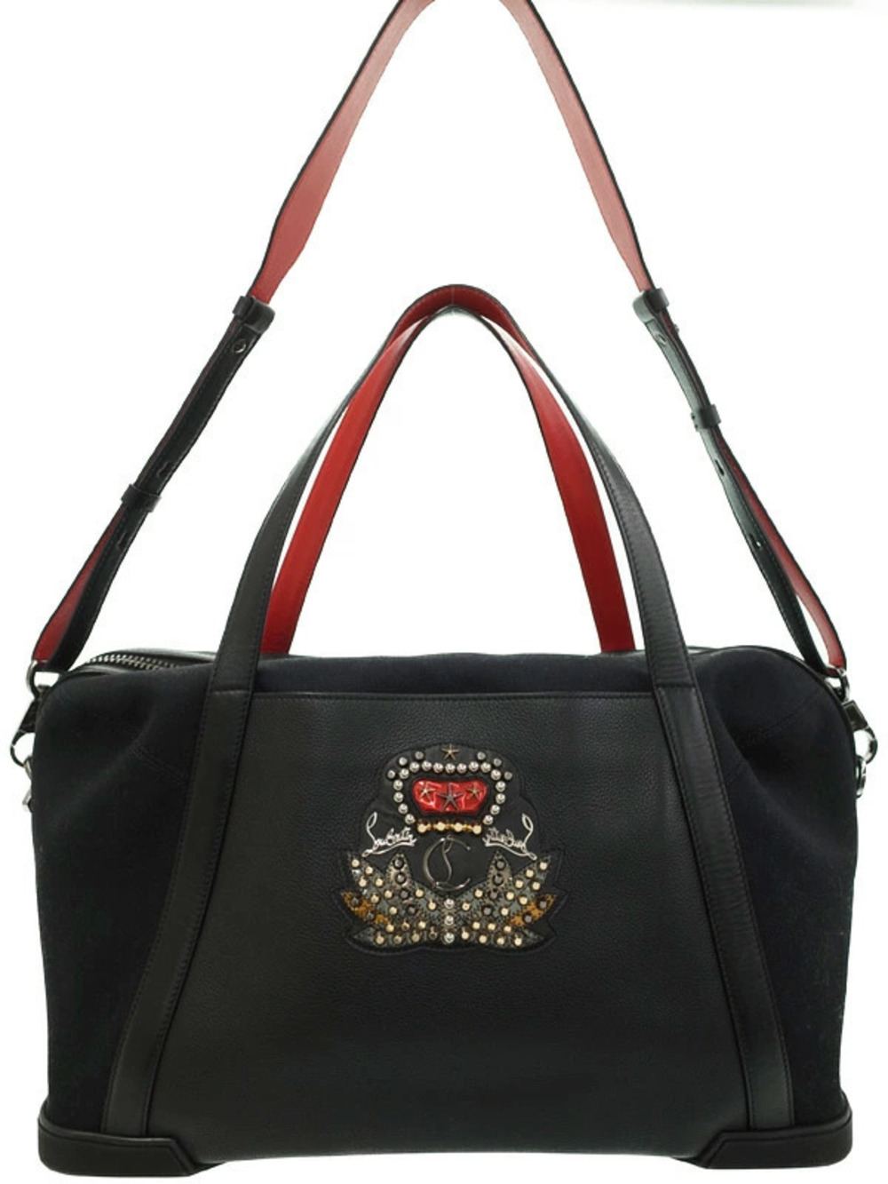 Christian Louboutin Bagdamon Boston Bag 2way Black